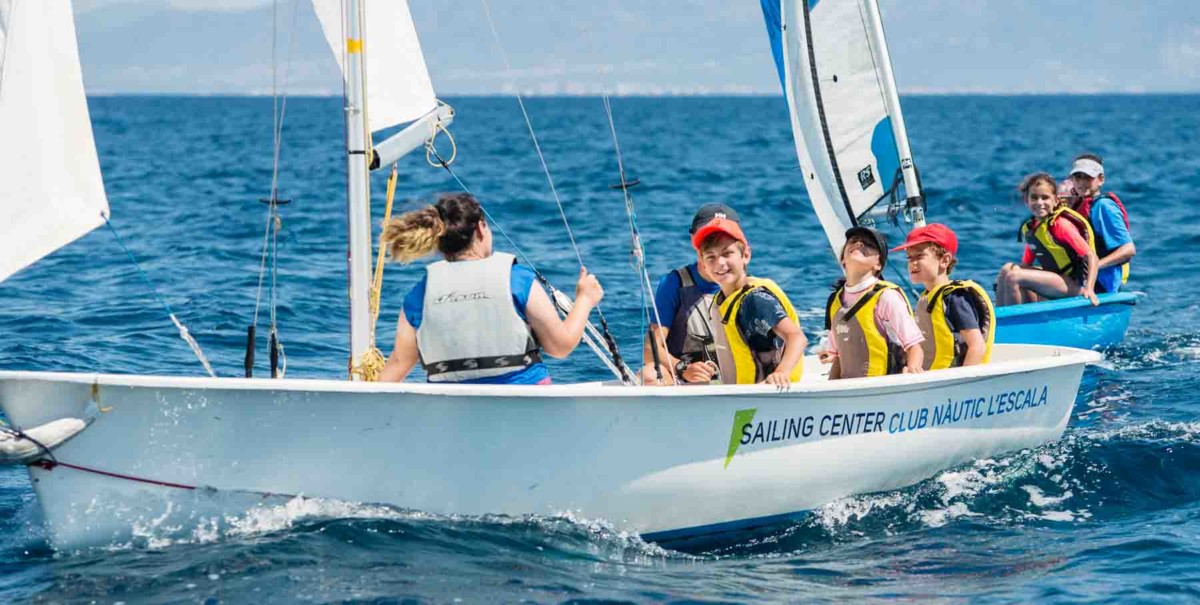 Curs de vela lleugera - Club Nàutic l'Escala