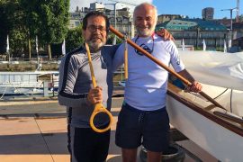 Ambaixadors del Club: Joan Fernández participa a la Regata Clásicos a Vigo