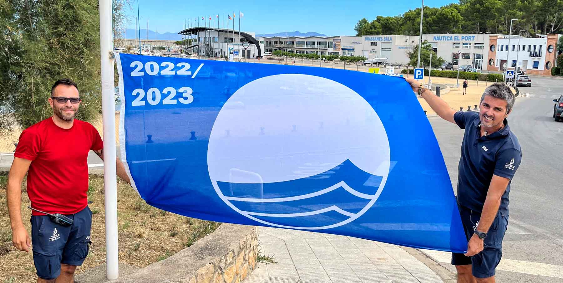 2022-club nautic-escala-Bandera Blava 2022-23 - medi ambient